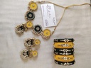 Wedding bells Choker set with earings  Also available Thread Bangles Totally customer choice
