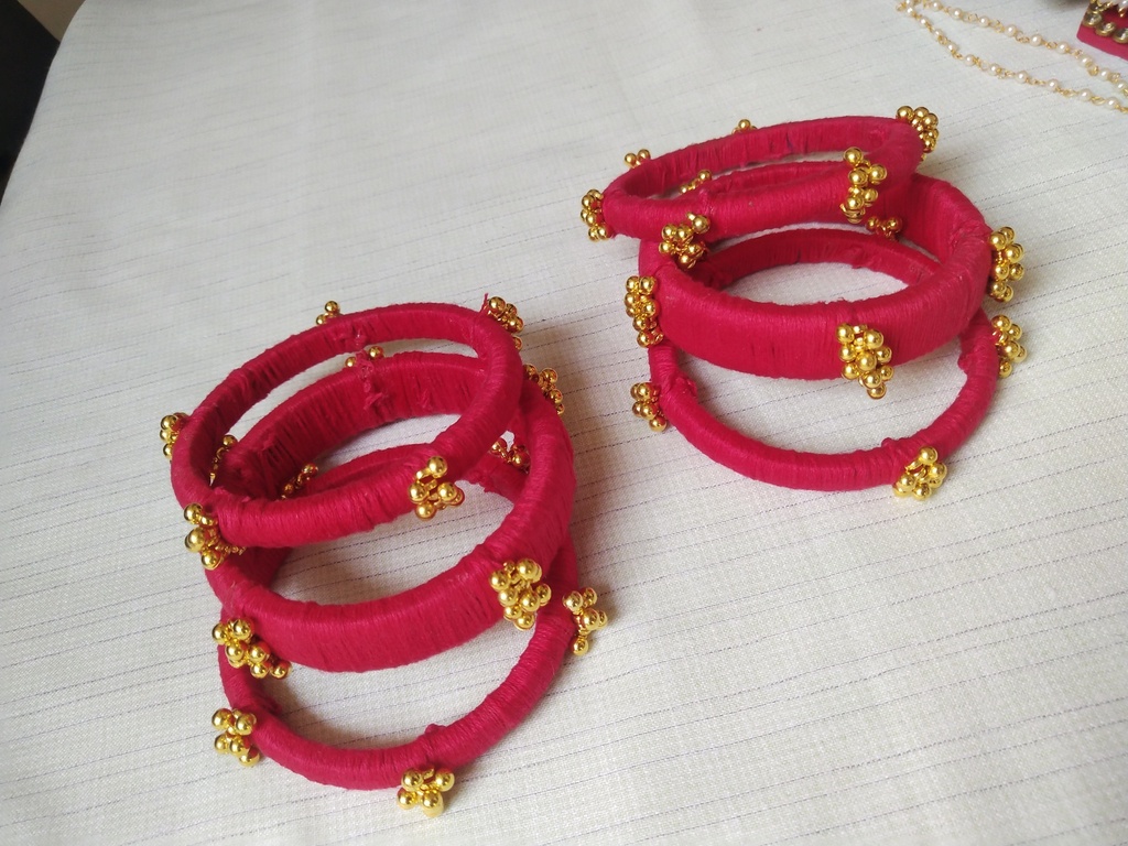Longset with earings & Bangles, Also available full combo Totally customer choice