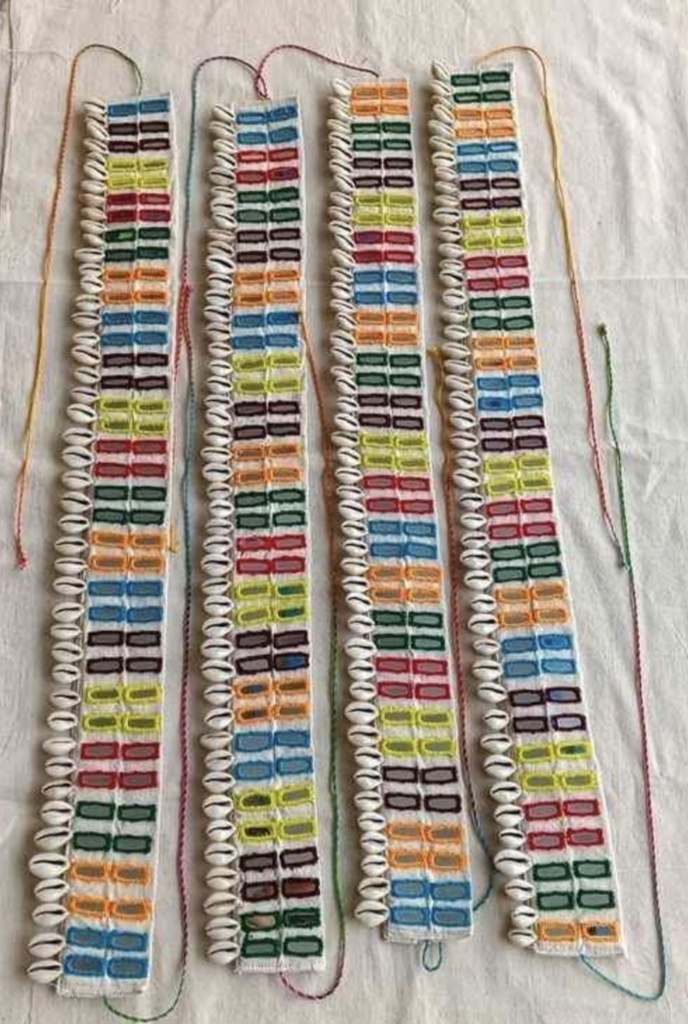 Garba mirror waist belts with kodi