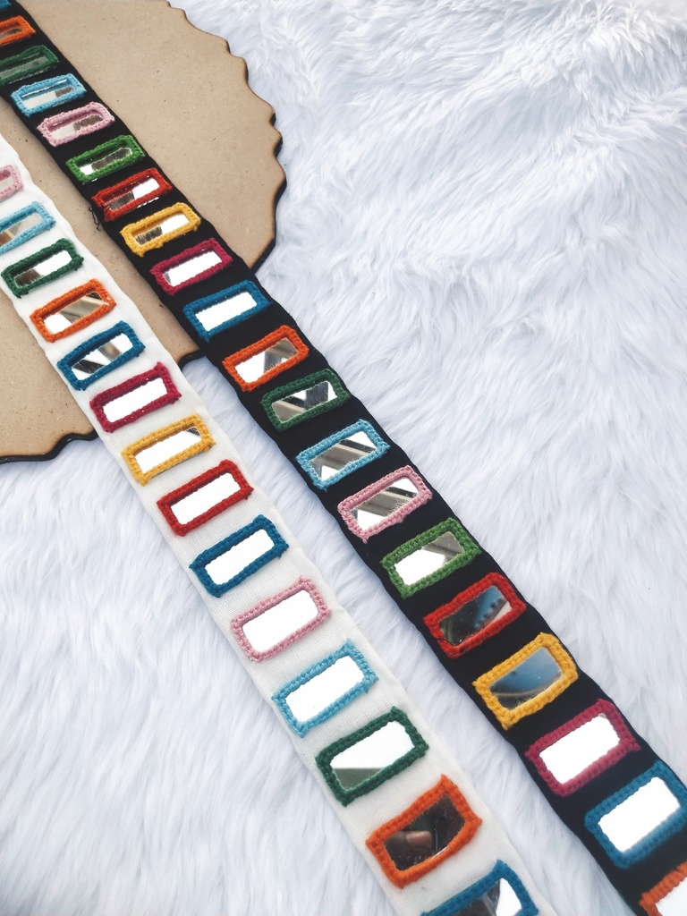 Colourful Mirror Belt