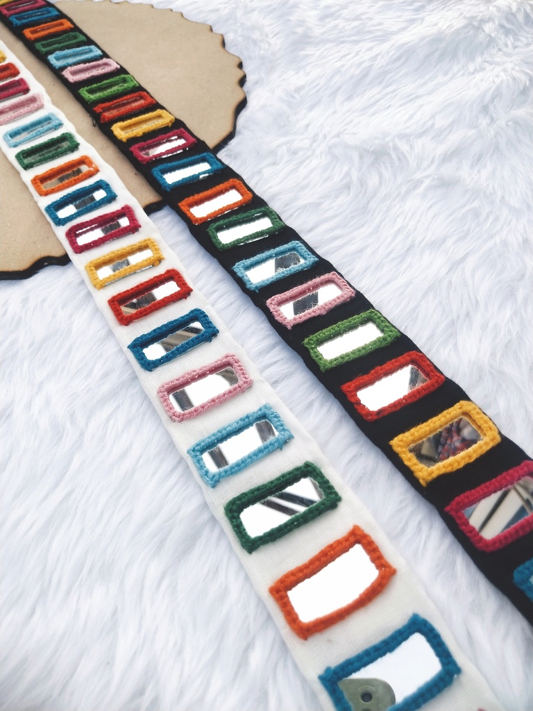 Colourful Mirror Belt