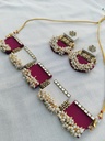 Wedding bells Choker set with earings 