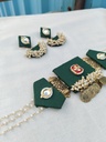 Choker necklace with Earing