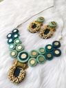 Choker necklace with Earing for wedding