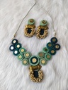 Choker necklace with Earing for wedding