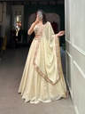 White Exquisitely Embroidered Lehenga Choli
