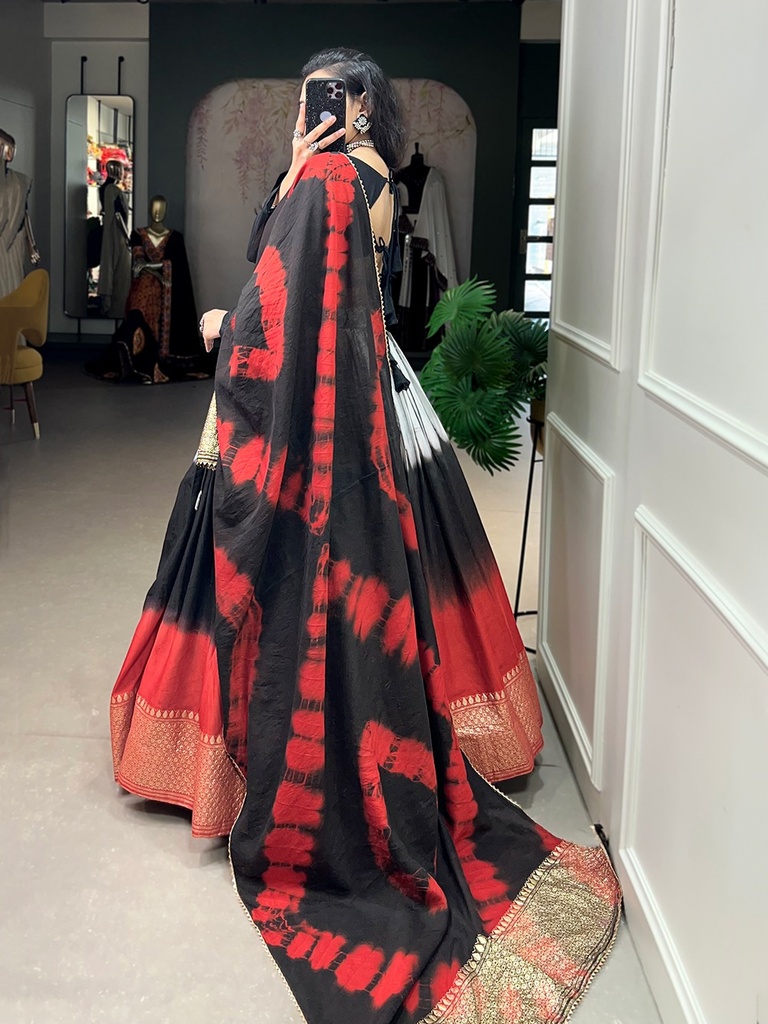 Chanderi Lehenga Choli