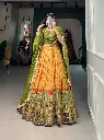 Viscose Jacquard Lehenga Choli(yellow)