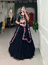 Adorned Sequins Georgette Lehenga Choli