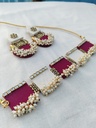 Wedding bells Choker set with earings 