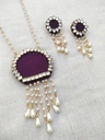  Beautiful handmade Fabric necklace