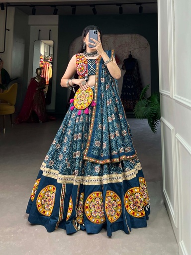 Rayon Navratri Chaniya Choli