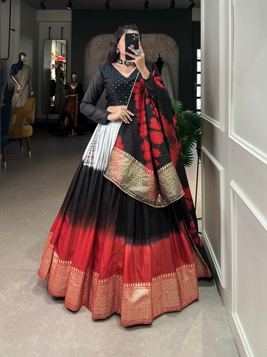 Chanderi Lehenga Choli
