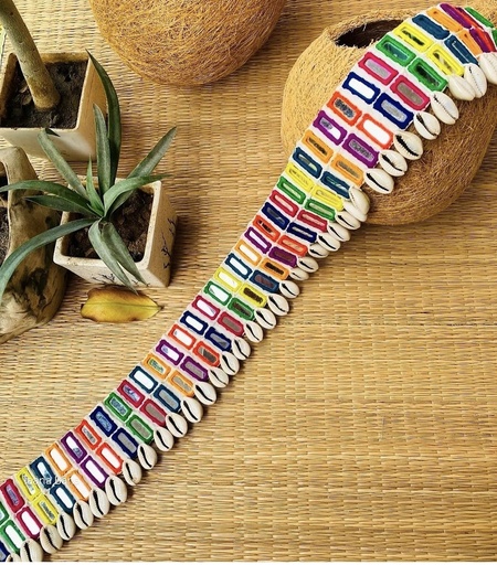 Garba mirror waist belts with kodi