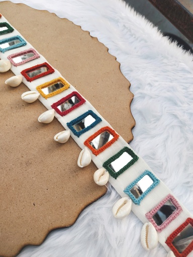 Colourful Mirror Belt with Kodi