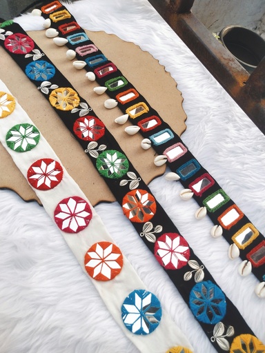 Mirror work belt