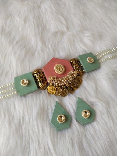 Choker necklace with Earing for wedding Special